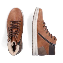 Clearance Men'S Lace-Up Shoes Caramel Brown Men'S Low Shoes & Slippers