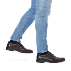 Discount Men'S Lace-Up Shoes Dark Brown Men'S Low Shoes & Slippers