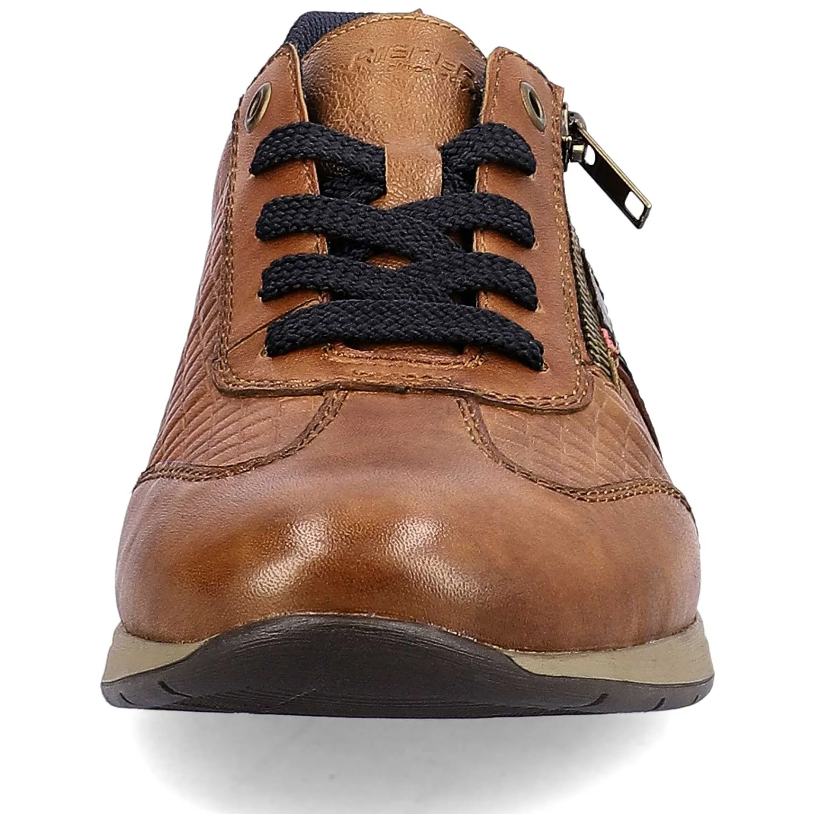 Hot Men'S Lace-Up Shoes Fox Brown-Black Men'S Low Shoes & Slippers
