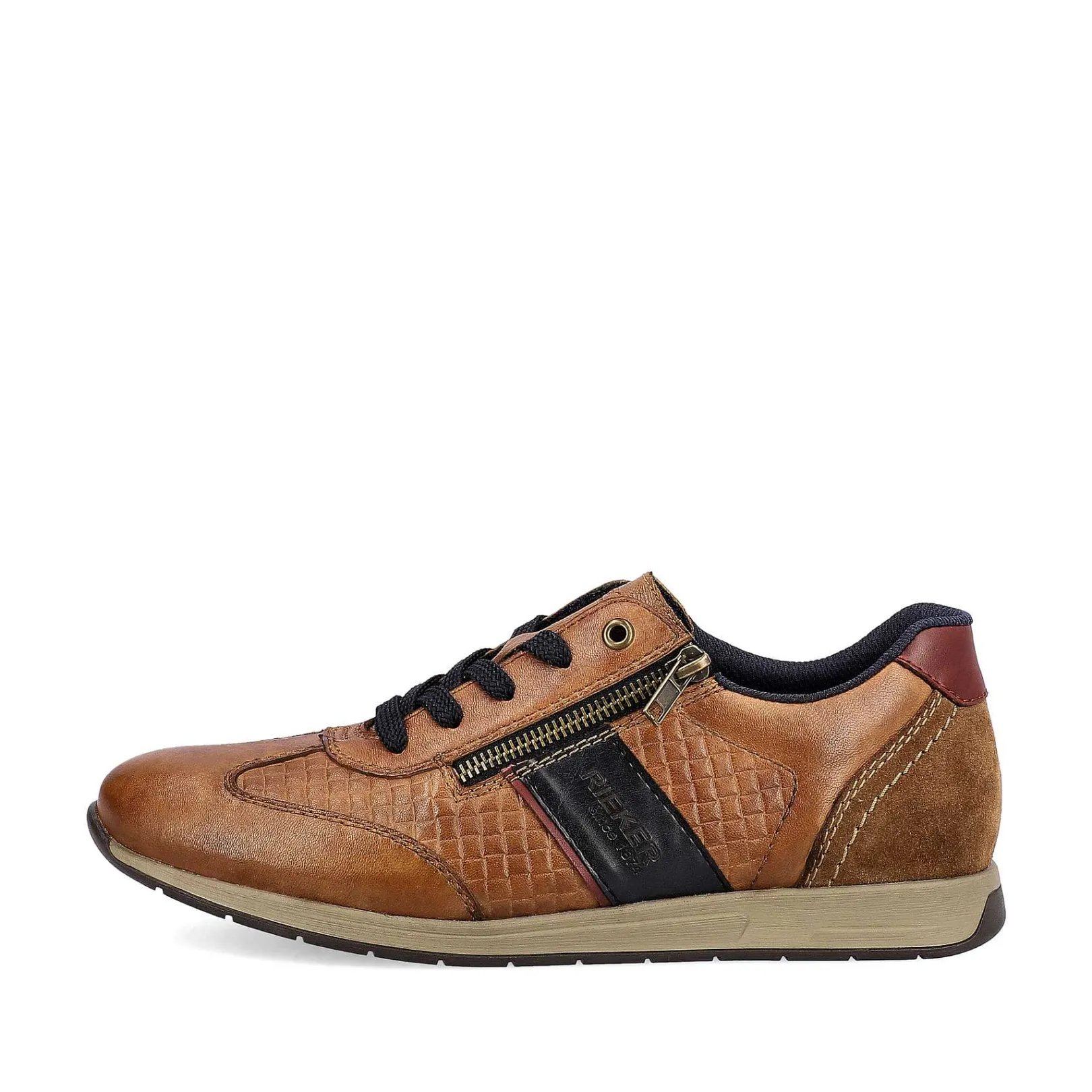 Hot Men'S Lace-Up Shoes Fox Brown-Black Men'S Low Shoes & Slippers