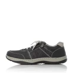 Outlet Men'S Lace-Up Shoes Steel Gray-White Men'S Low Shoes & Slippers