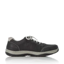 Outlet Men'S Lace-Up Shoes Steel Gray-White Men'S Low Shoes & Slippers