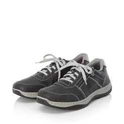Outlet Men'S Lace-Up Shoes Steel Gray-White Men'S Low Shoes & Slippers