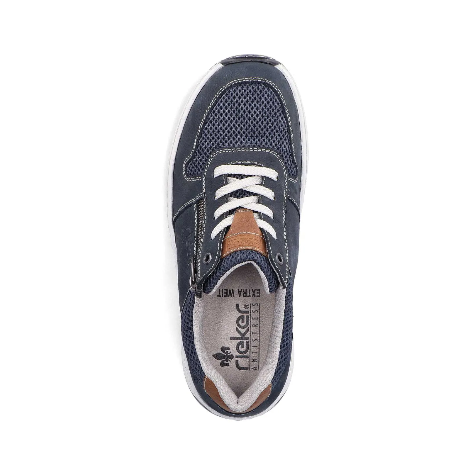 New Men'S Lace-Up Shoes Ocean Blue Men'S Low Shoes & Slippers