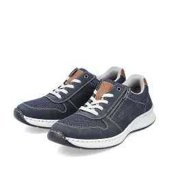 New Men'S Lace-Up Shoes Ocean Blue Men'S Low Shoes & Slippers