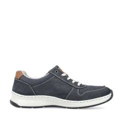 New Men'S Lace-Up Shoes Ocean Blue Men'S Low Shoes & Slippers