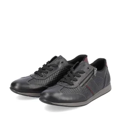 Clearance Men'S Lace-Up Shoes Asphalt Black Men'S Low Shoes & Slippers