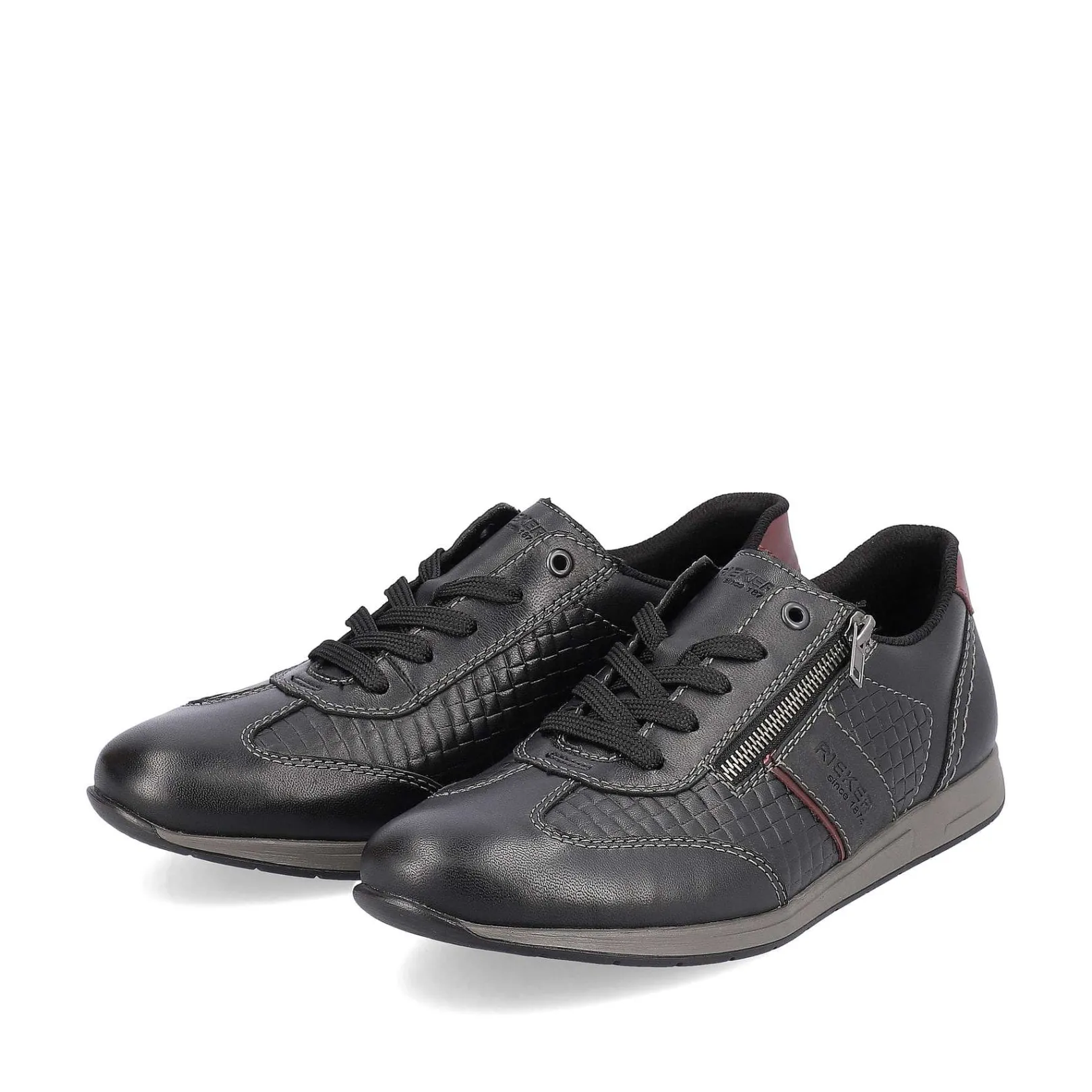 Clearance Men'S Lace-Up Shoes Asphalt Black Men'S Low Shoes & Slippers