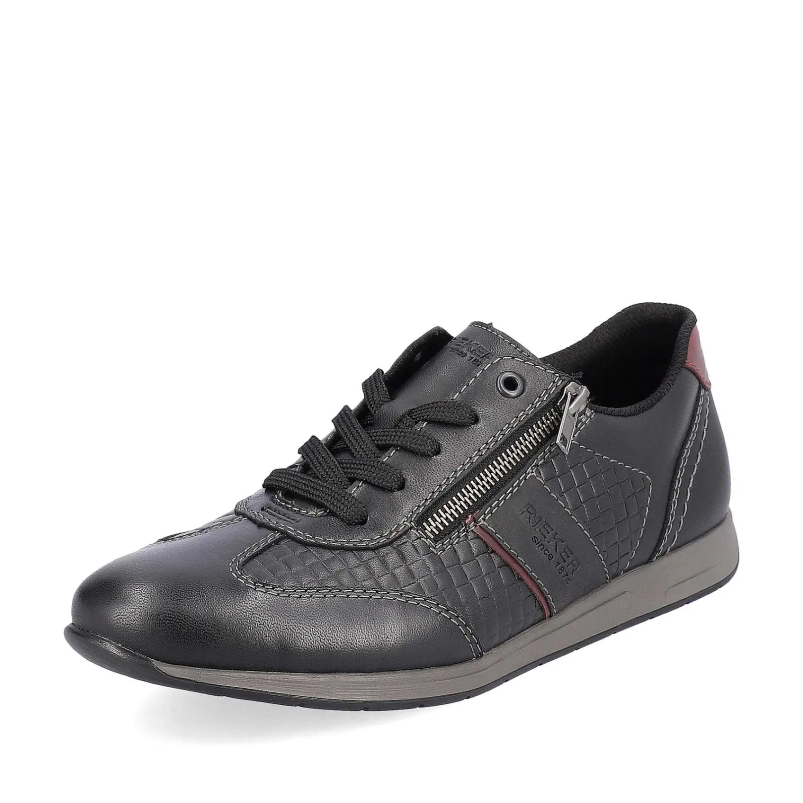 Clearance Men'S Lace-Up Shoes Asphalt Black Men'S Low Shoes & Slippers