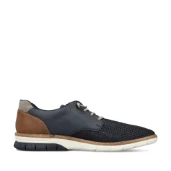 New Men'S Lace-Up Shoes, Slate Blue Men'S Low Shoes & Slippers