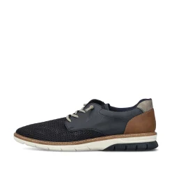 New Men'S Lace-Up Shoes, Slate Blue Men'S Low Shoes & Slippers