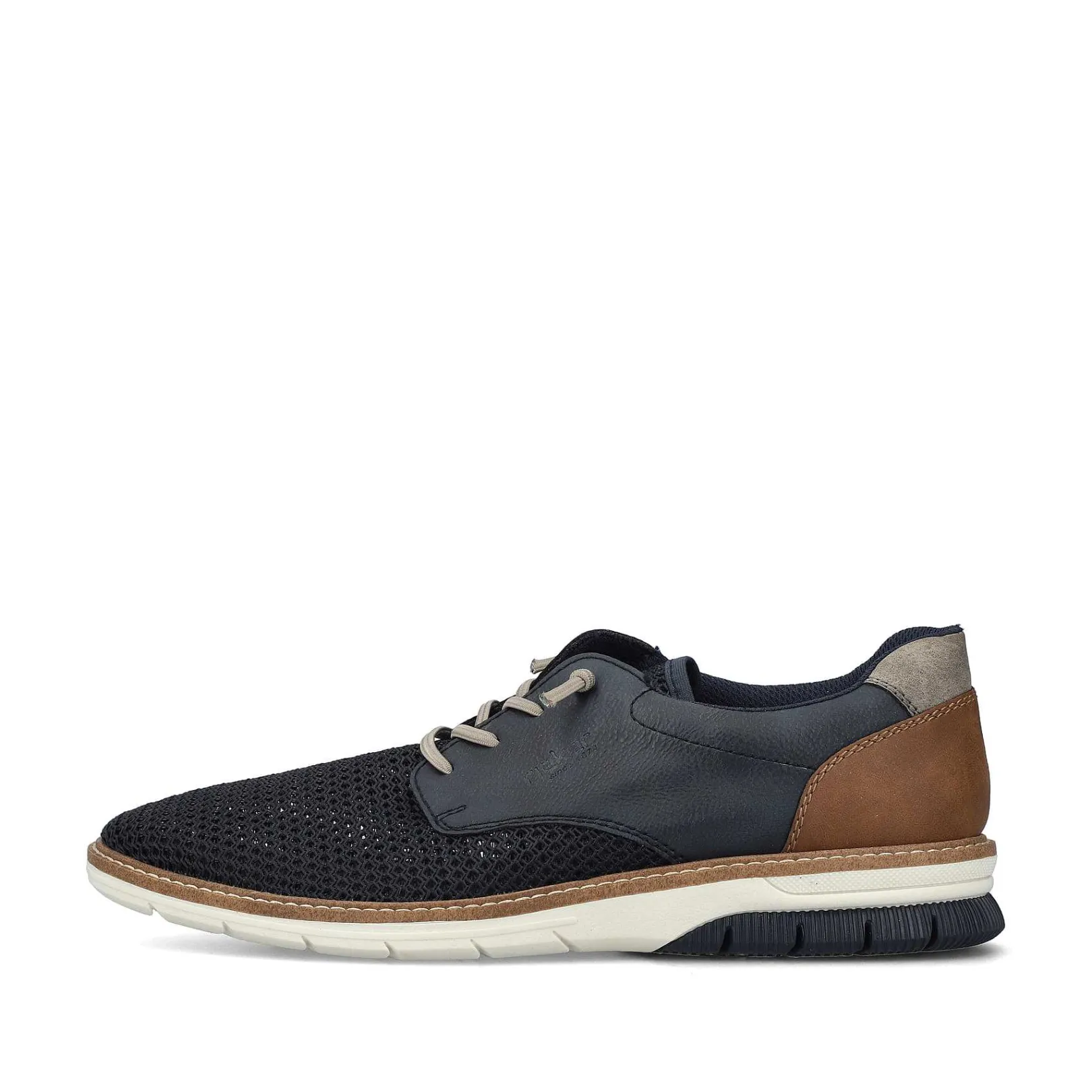 New Men'S Lace-Up Shoes, Slate Blue Men'S Low Shoes & Slippers