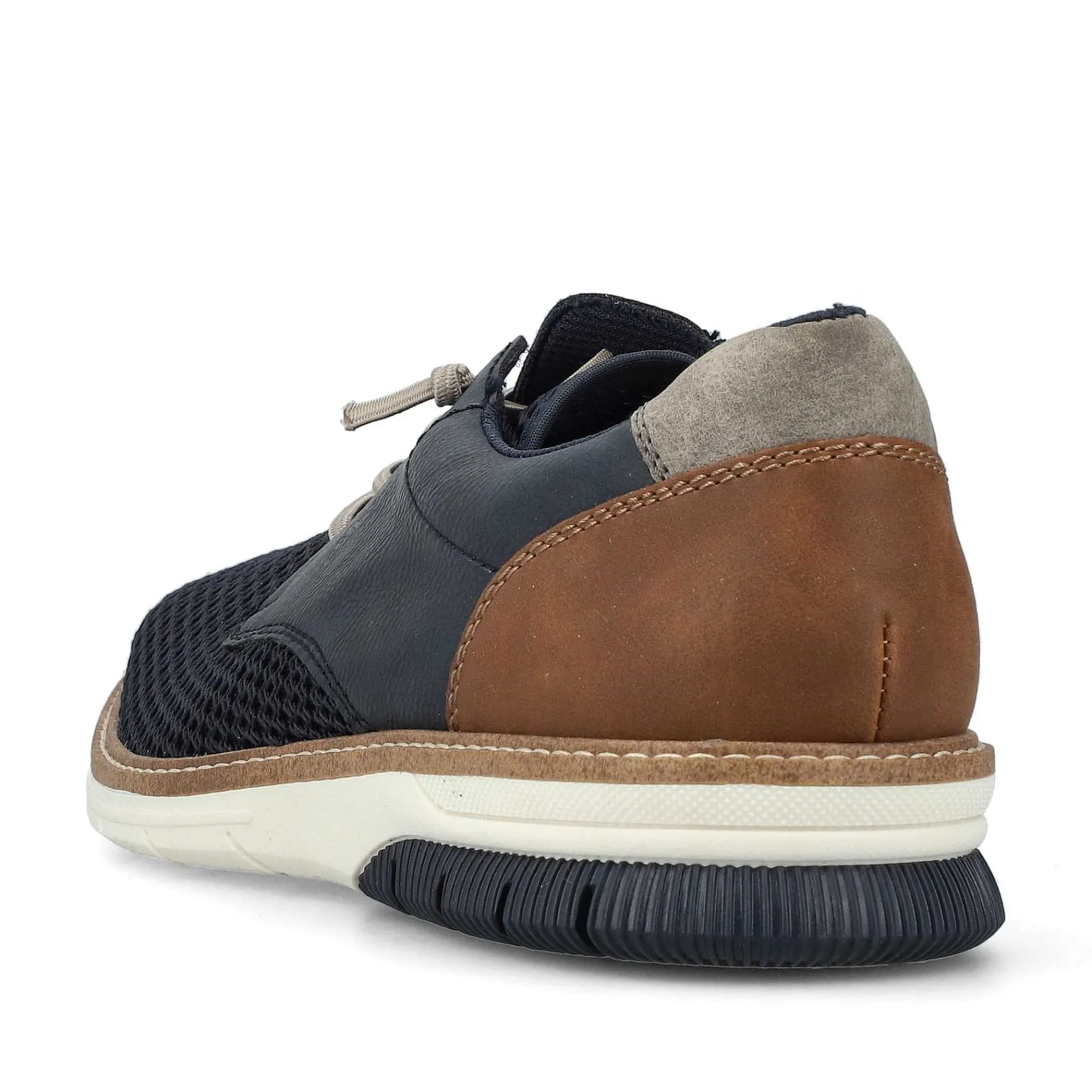 New Men'S Lace-Up Shoes, Slate Blue Men'S Low Shoes & Slippers
