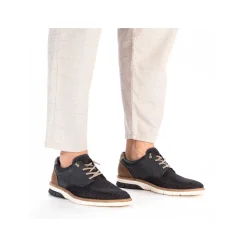 New Men'S Lace-Up Shoes, Slate Blue Men'S Low Shoes & Slippers