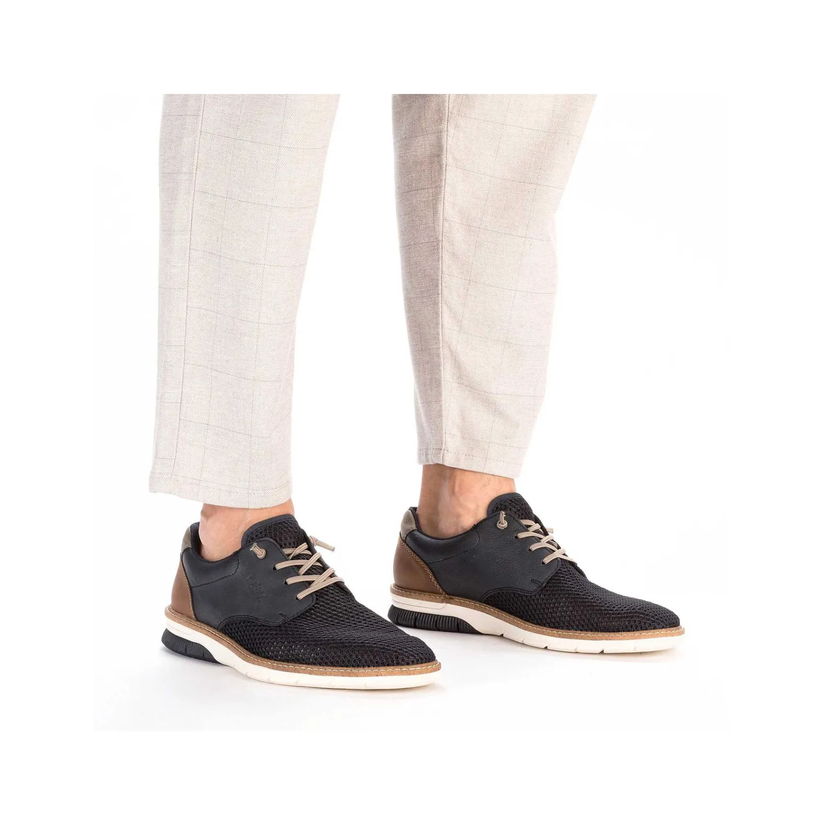 New Men'S Lace-Up Shoes, Slate Blue Men'S Low Shoes & Slippers