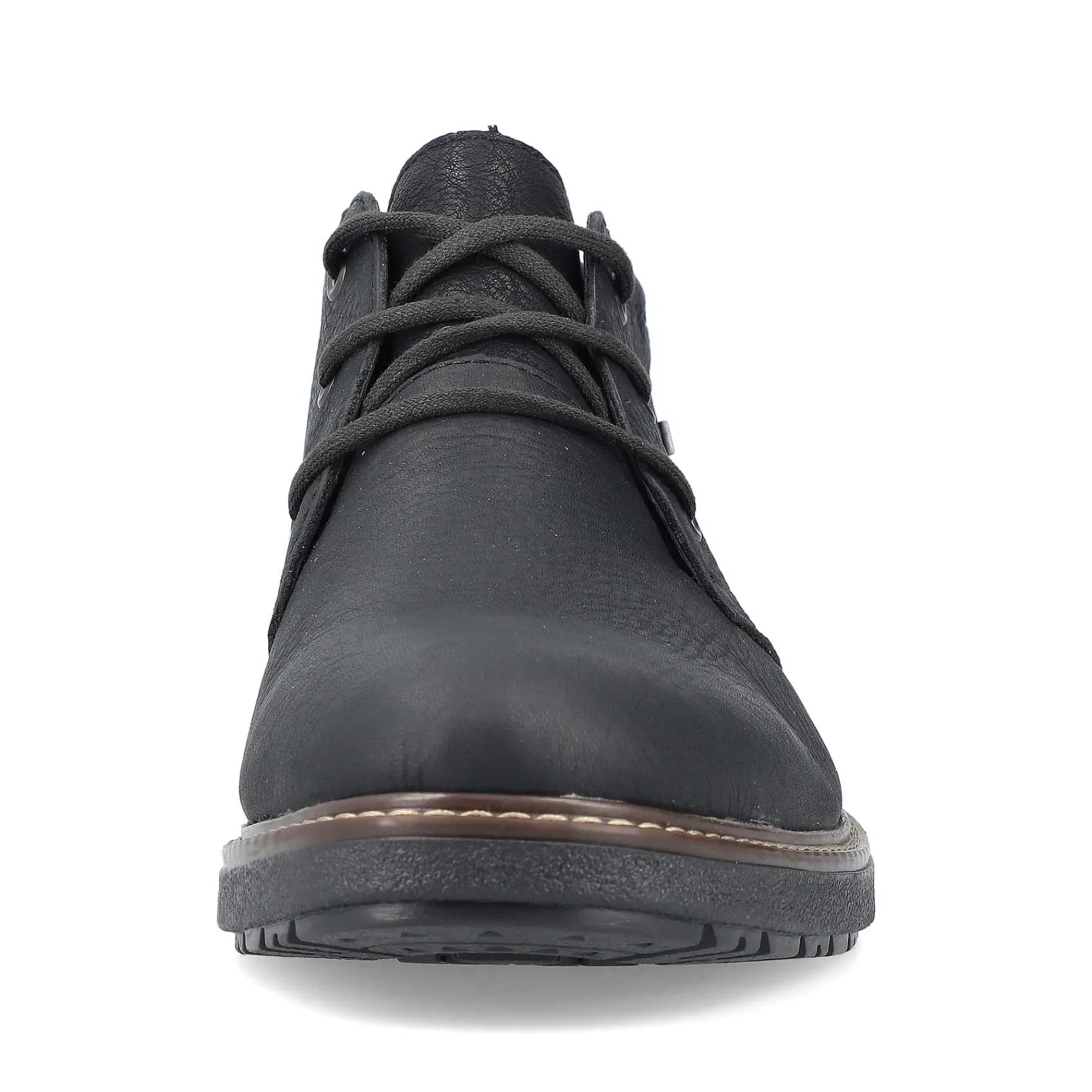 Hot Men'S Lace-Up Shoes Asphalt Black Men'S Low Shoes & Slippers