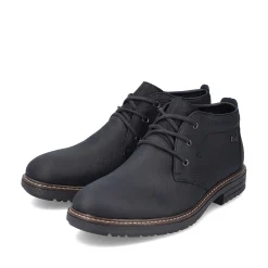 Hot Men'S Lace-Up Shoes Asphalt Black Men'S Low Shoes & Slippers