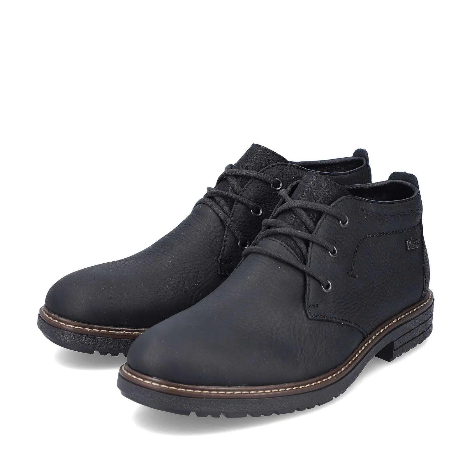 Hot Men'S Lace-Up Shoes Asphalt Black Men'S Low Shoes & Slippers