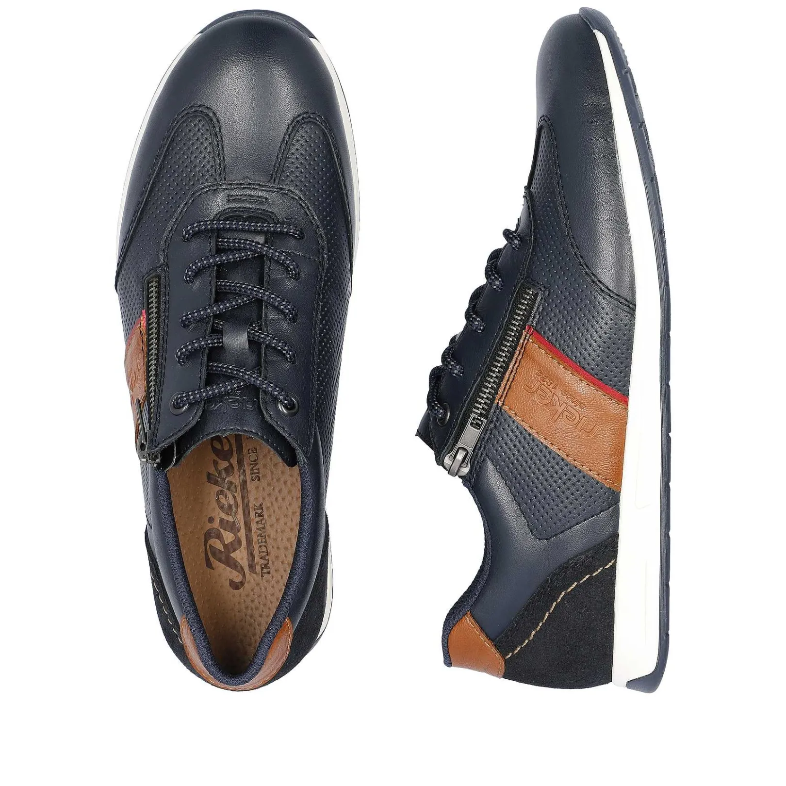 Outlet Men'S Lace-Up Shoes Ocean Blue Men'S Business Shoes