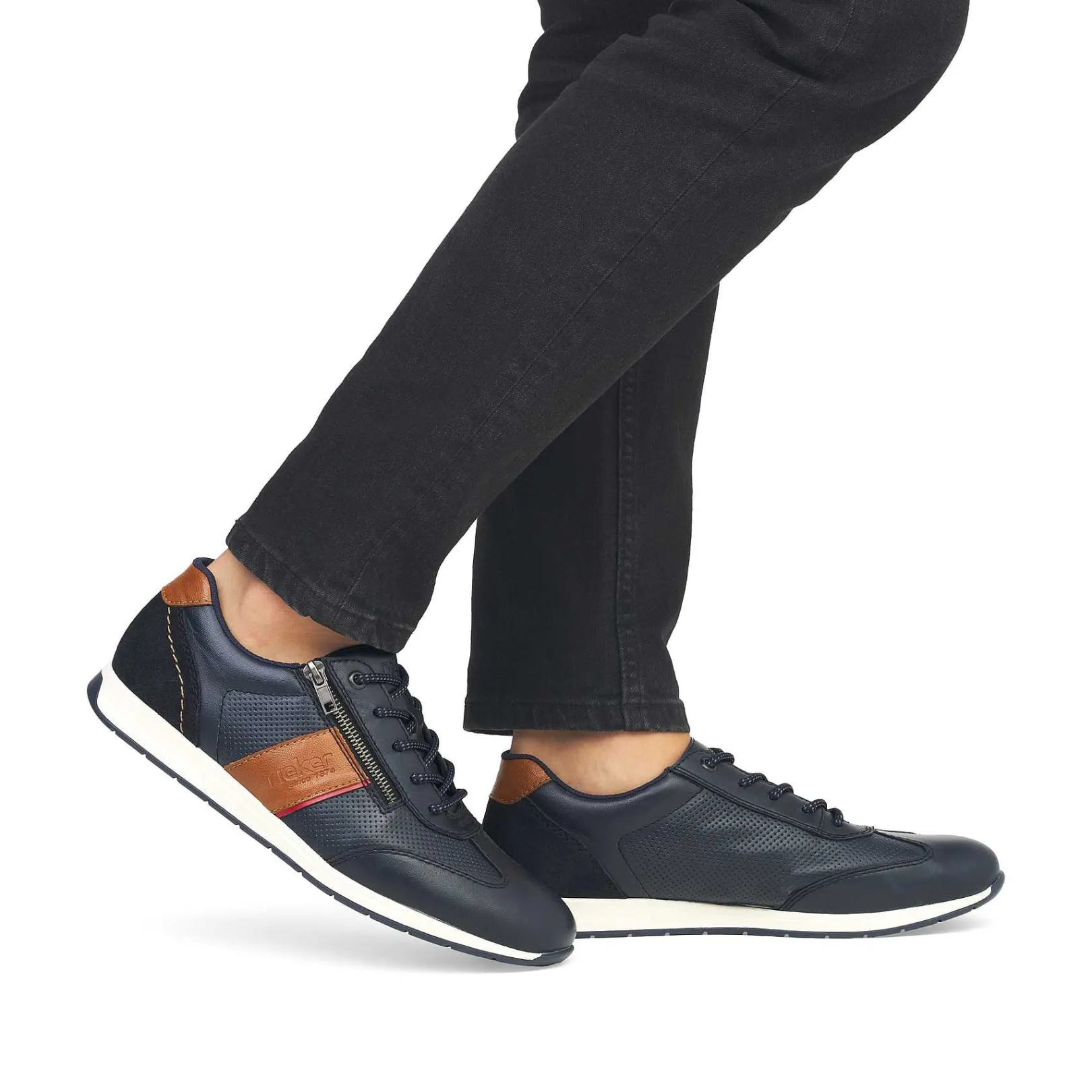Outlet Men'S Lace-Up Shoes Ocean Blue Men'S Business Shoes