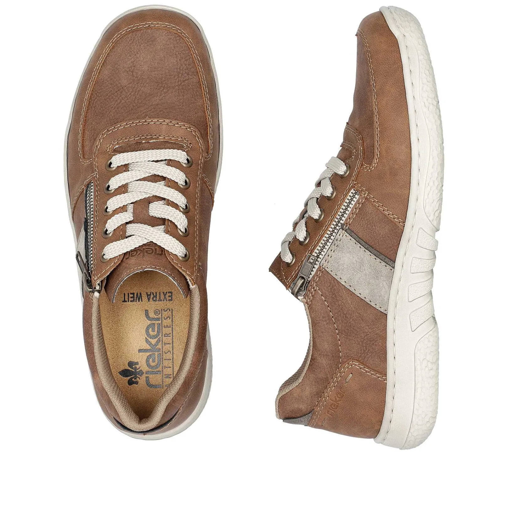 Best Men'S Lace-Up Shoes Nougat Brown Men'S Low Shoes & Slippers