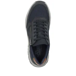 New Men'S Lace-Up Shoes Steel Blue Men'S Low Shoes & Slippers