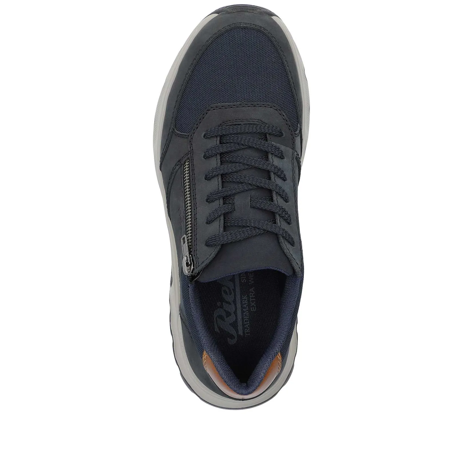 New Men'S Lace-Up Shoes Steel Blue Men'S Low Shoes & Slippers