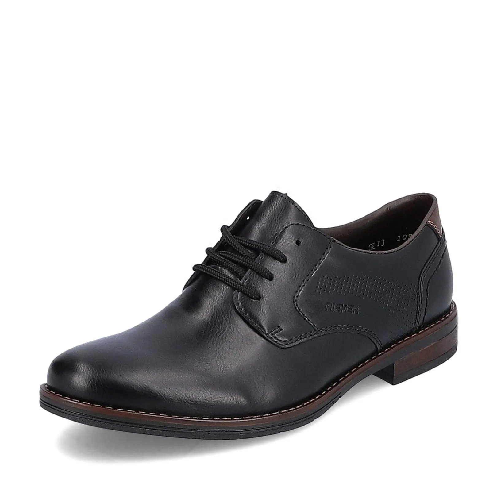 Hot Men'S Lace-Up Shoes Midnight Black Men'S Business Shoes