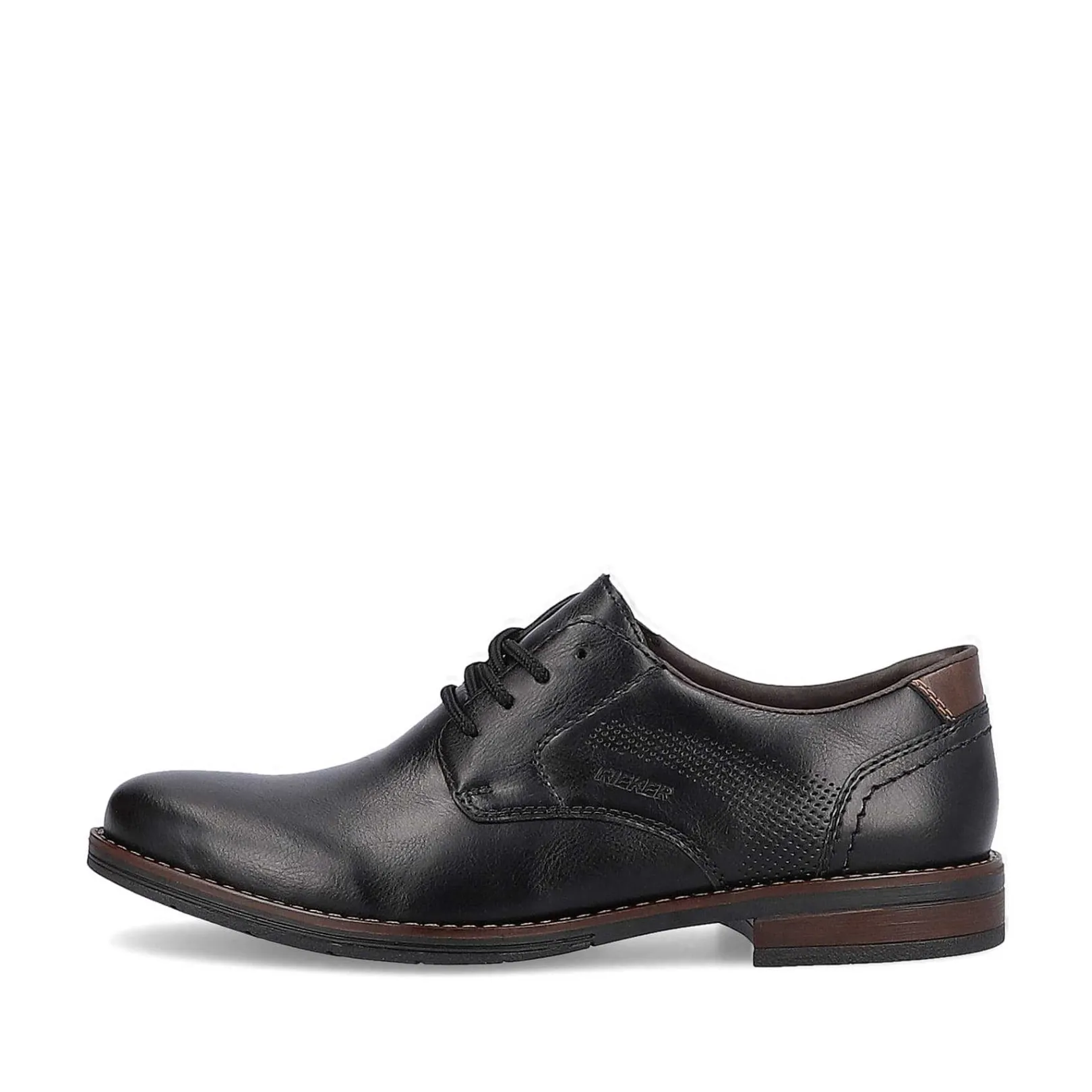 Hot Men'S Lace-Up Shoes Midnight Black Men'S Business Shoes