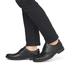Hot Men'S Lace-Up Shoes Midnight Black Men'S Business Shoes