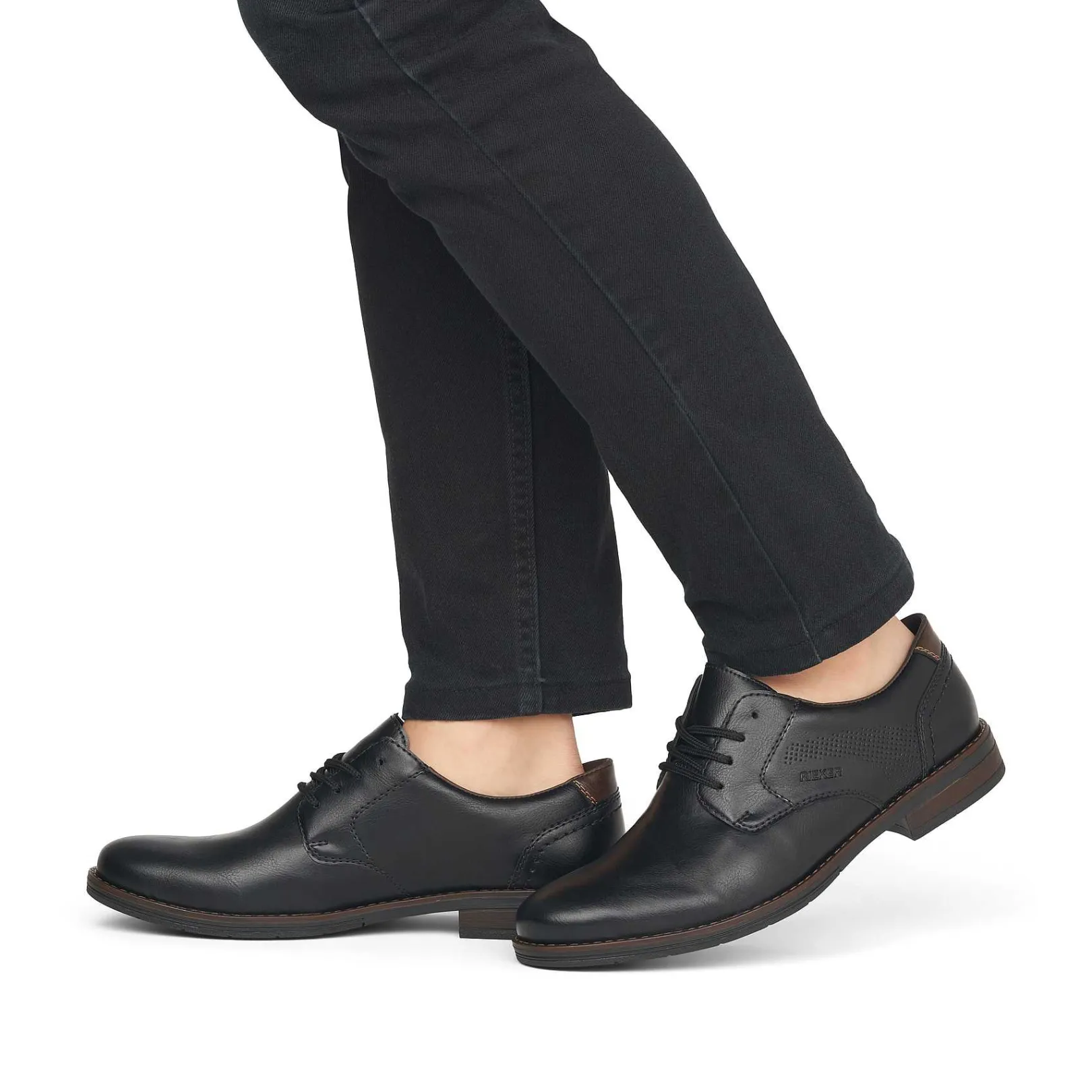 Hot Men'S Lace-Up Shoes Midnight Black Men'S Business Shoes