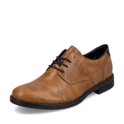 Online Men'S Lace-Up Shoes Nougat Brown Men'S Low Shoes & Slippers