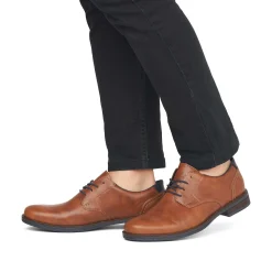 Online Men'S Lace-Up Shoes Nougat Brown Men'S Low Shoes & Slippers