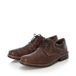Hot Men'S Lace-Up Shoes Nougat Brown Men'S Low Shoes & Slippers
