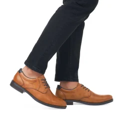 Hot Men'S Lace-Up Shoes Wood Brown Men'S Low Shoes & Slippers