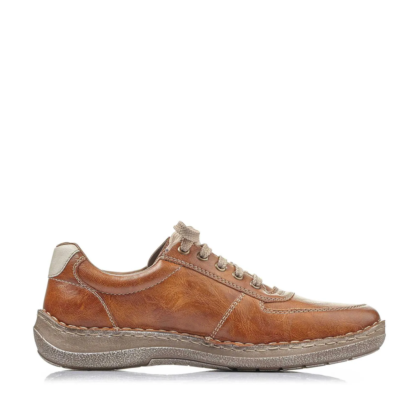 Discount Men'S Lace-Up Shoes Caramel Brown Men'S Low Shoes & Slippers
