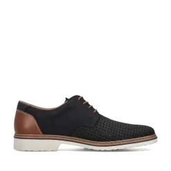 Best Men'S Lace-Up Shoes Steel Blue Men'S Business Shoes