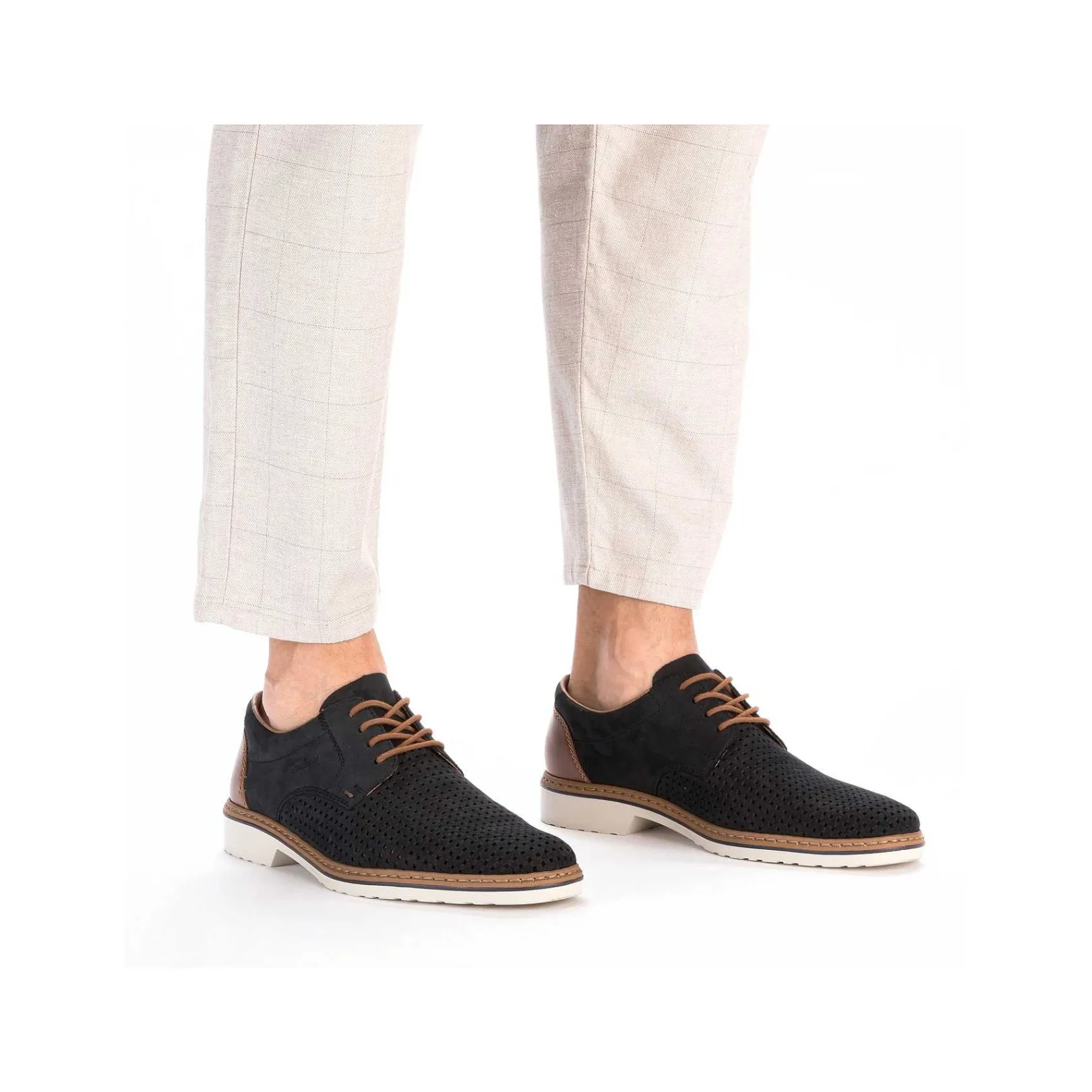 Best Men'S Lace-Up Shoes Steel Blue Men'S Business Shoes