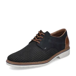 Best Men'S Lace-Up Shoes Steel Blue Men'S Business Shoes