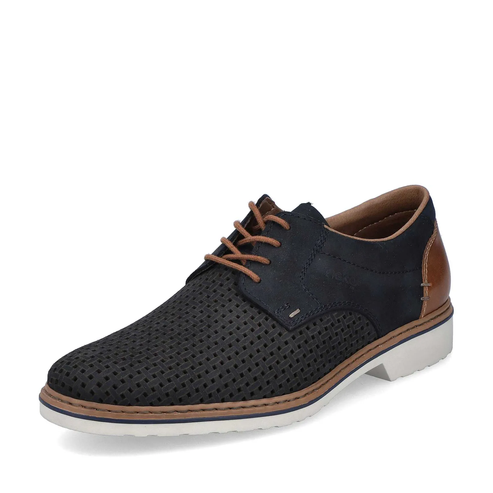 Best Men'S Lace-Up Shoes Steel Blue Men'S Business Shoes