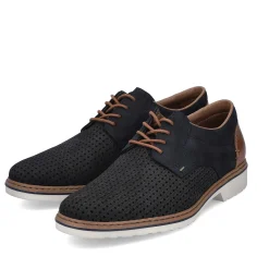 Best Men'S Lace-Up Shoes Steel Blue Men'S Business Shoes