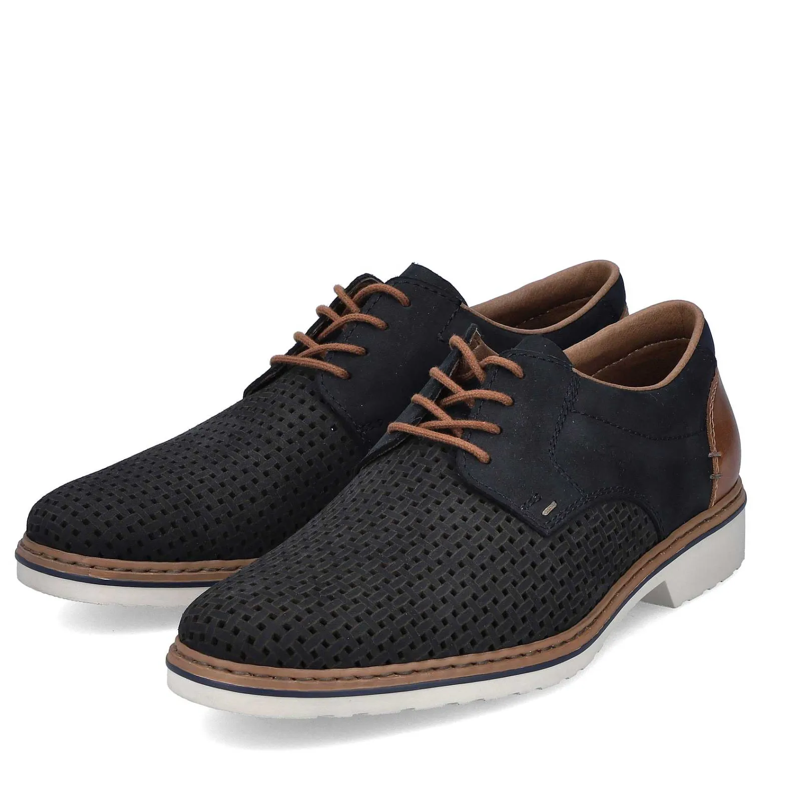 Best Men'S Lace-Up Shoes Steel Blue Men'S Business Shoes
