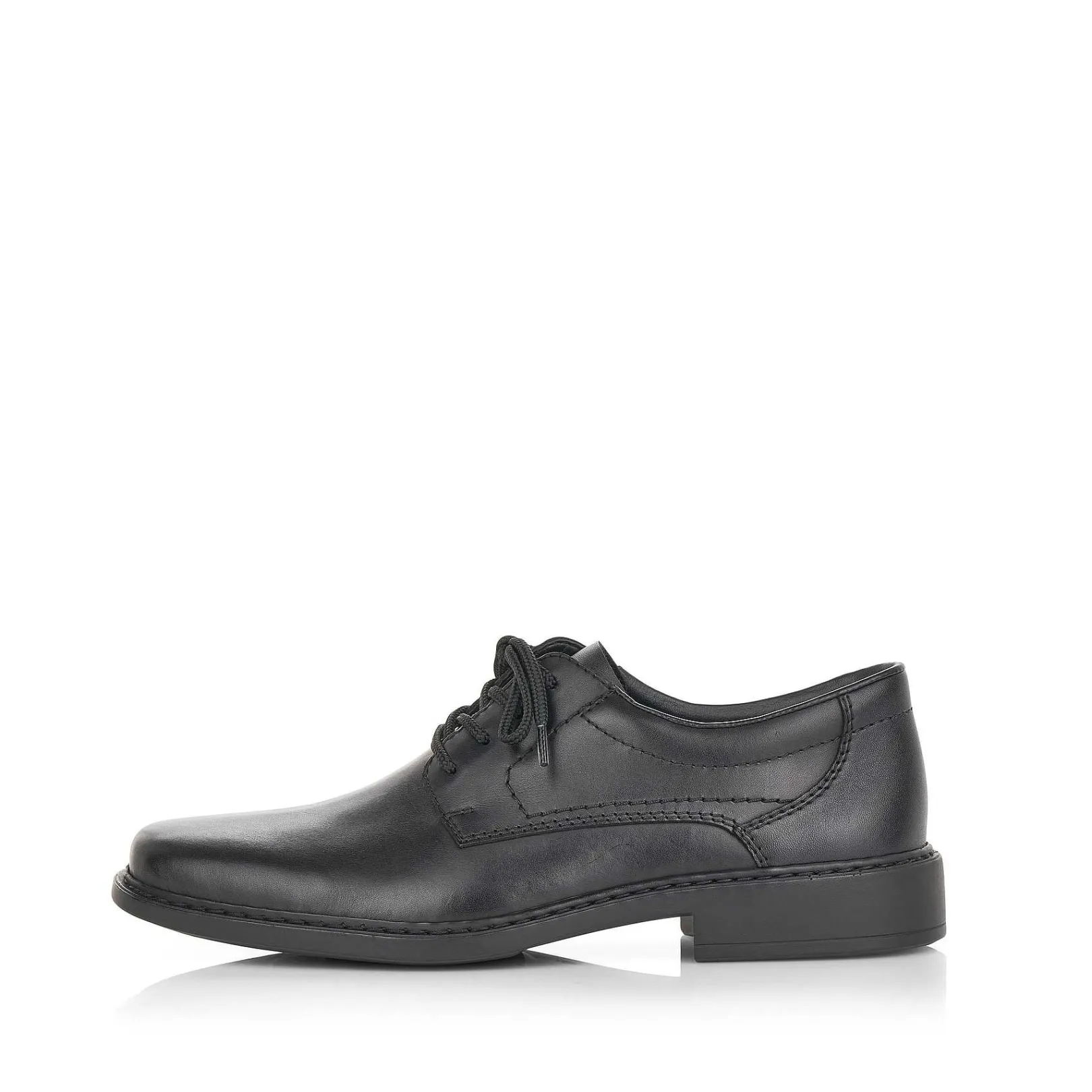 New Men'S Lace-Up Shoes Jet Black Men'S Low Shoes & Slippers