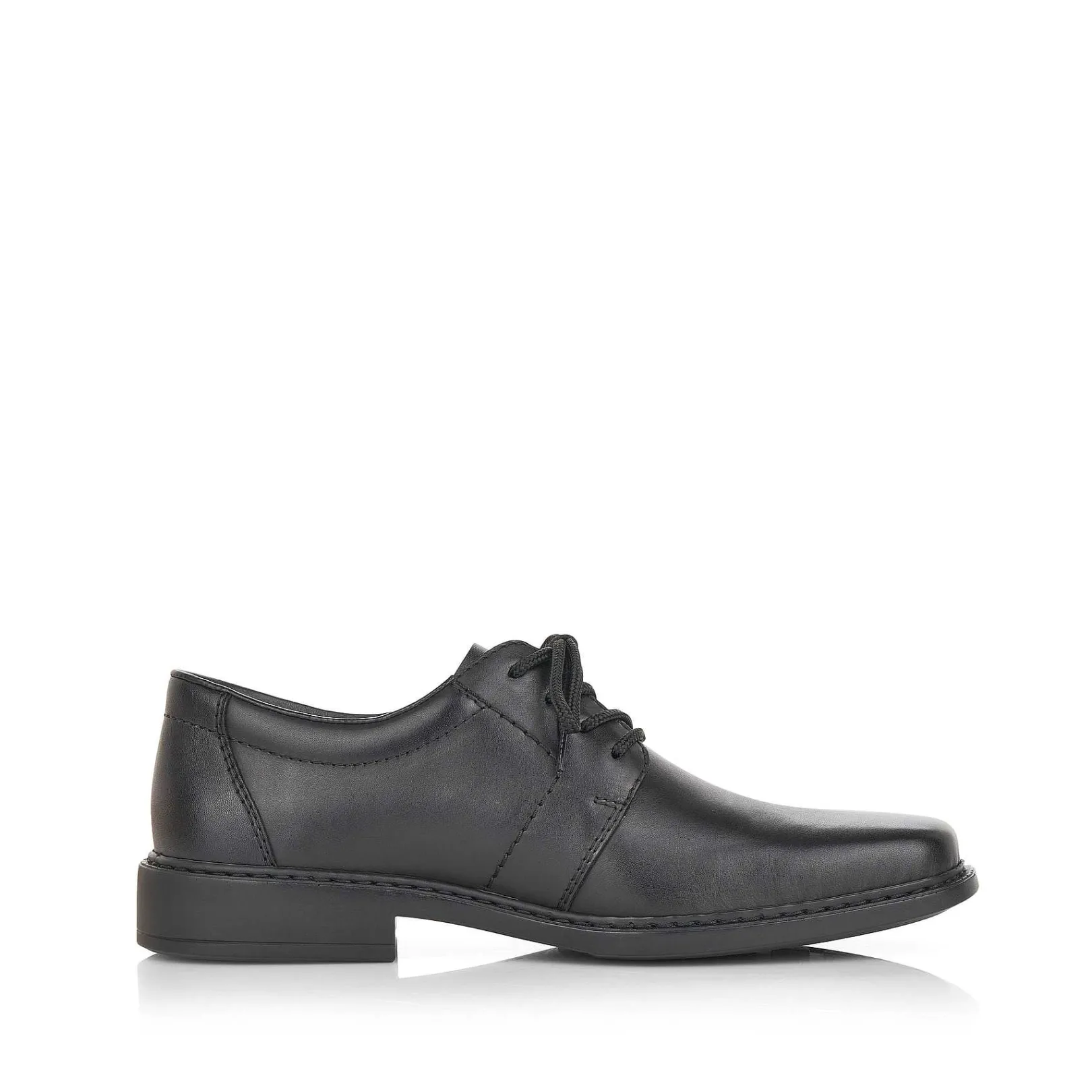New Men'S Lace-Up Shoes Jet Black Men'S Low Shoes & Slippers