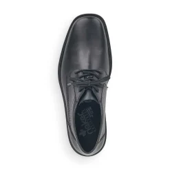 New Men'S Lace-Up Shoes Jet Black Men'S Low Shoes & Slippers