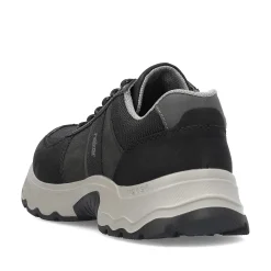 Men'S Lace-Up Shoes Asphalt Black Men'S Low Shoes & Slippers