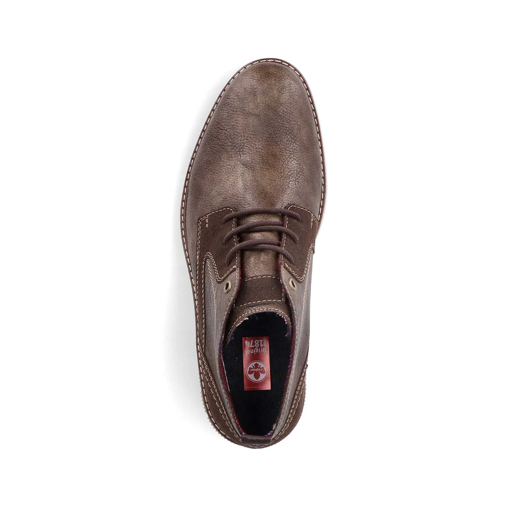Best Men'S Lace-Up Shoes Grey-Brown Men'S Low Shoes & Slippers