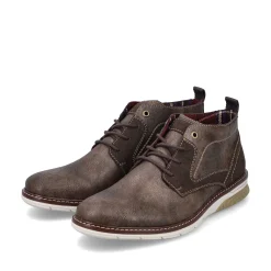 Best Men'S Lace-Up Shoes Grey-Brown Men'S Low Shoes & Slippers