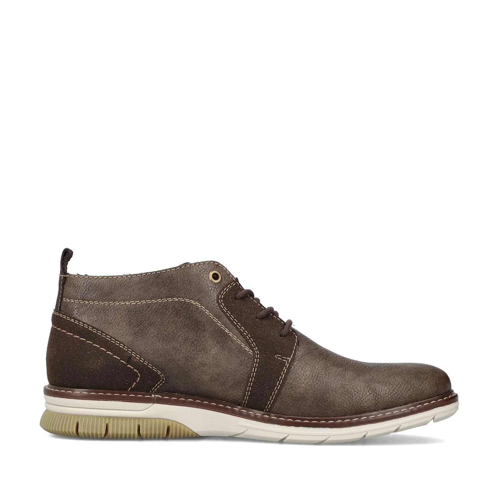 Best Men'S Lace-Up Shoes Grey-Brown Men'S Low Shoes & Slippers