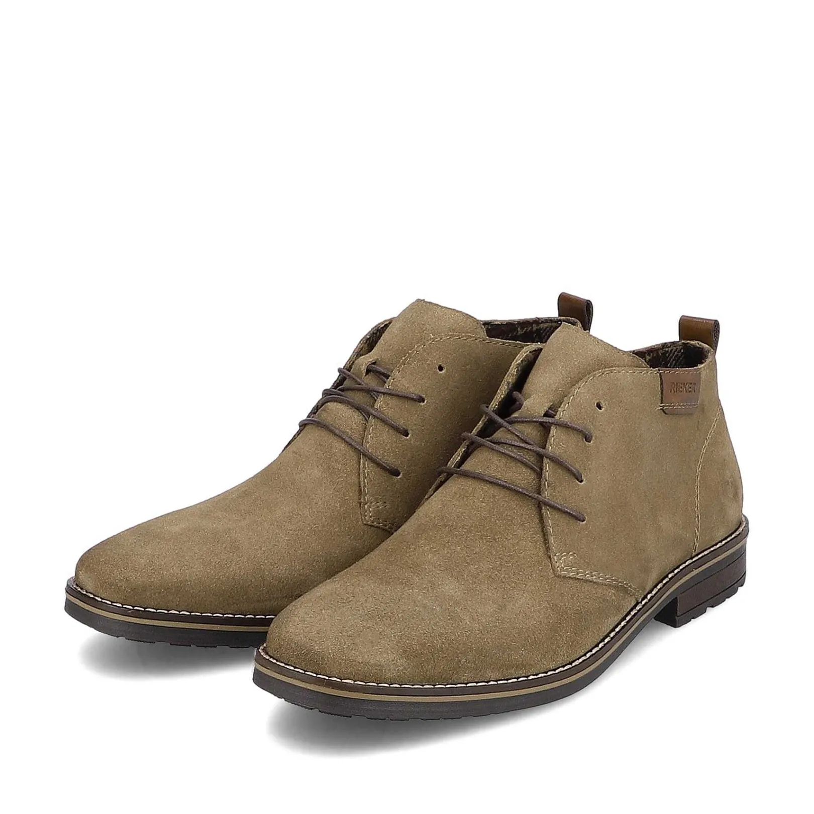Sale Men'S Lace-Up Shoes, Khaki Green Men'S Low Shoes & Slippers